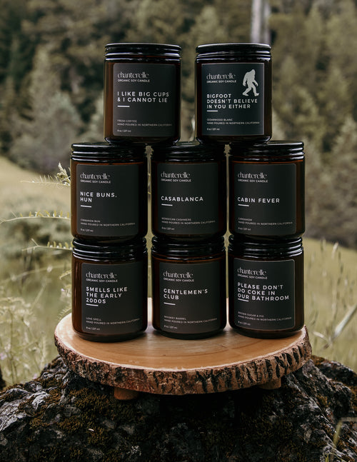Bigfoot Doesn’t Believe In You Either Organic Soy Candle 8 oz
