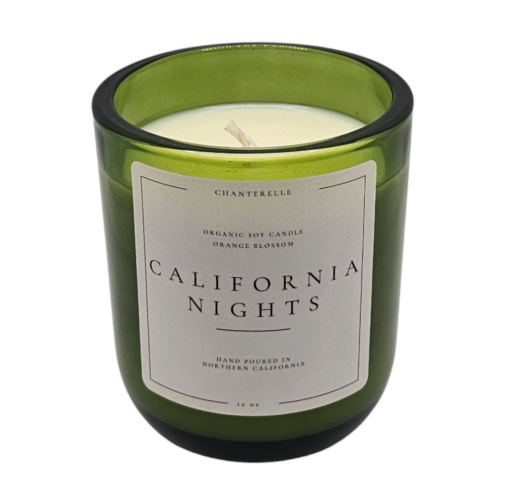 California Nights Organic Soy Candle 12 oz