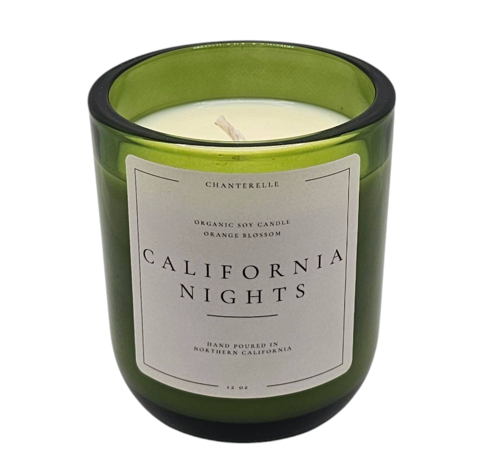 California Nights Organic Soy Candle 12 oz