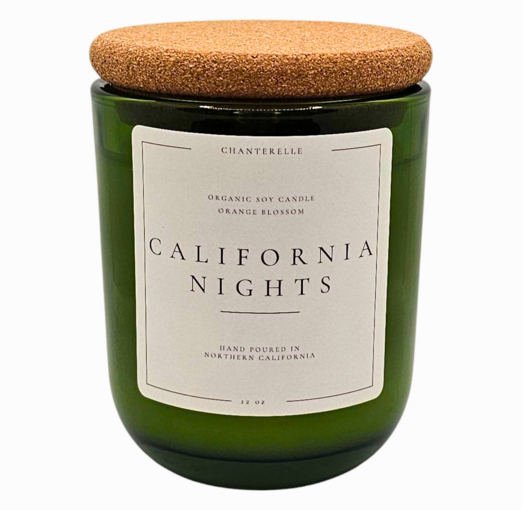 California Nights Organic Soy Candle 12 oz