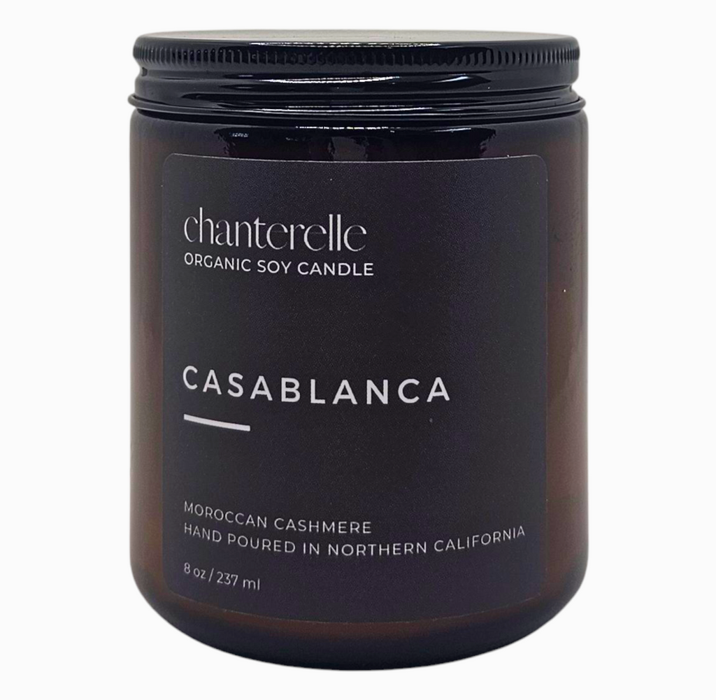 Casablanca Organic Soy Candle 8 oz