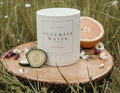 Cucumber Water Organic Soy Candle 14 oz