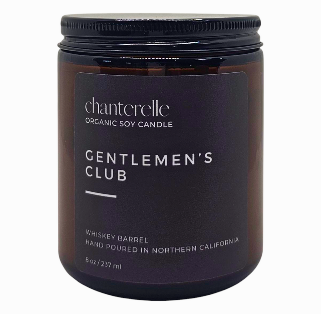 Gentlemen's Club Organic Soy Candle 8 oz