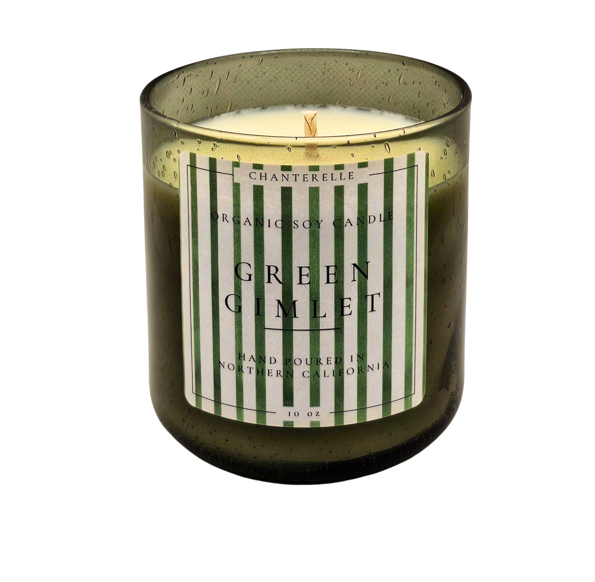 Green Gimlet Organic Soy Candle 10 oz