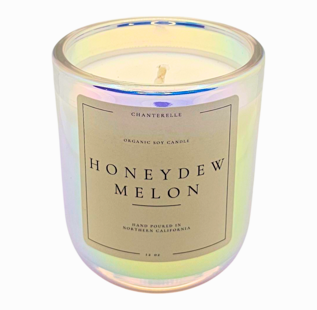 Honeydew Melon Organic Soy Candle 12 oz
