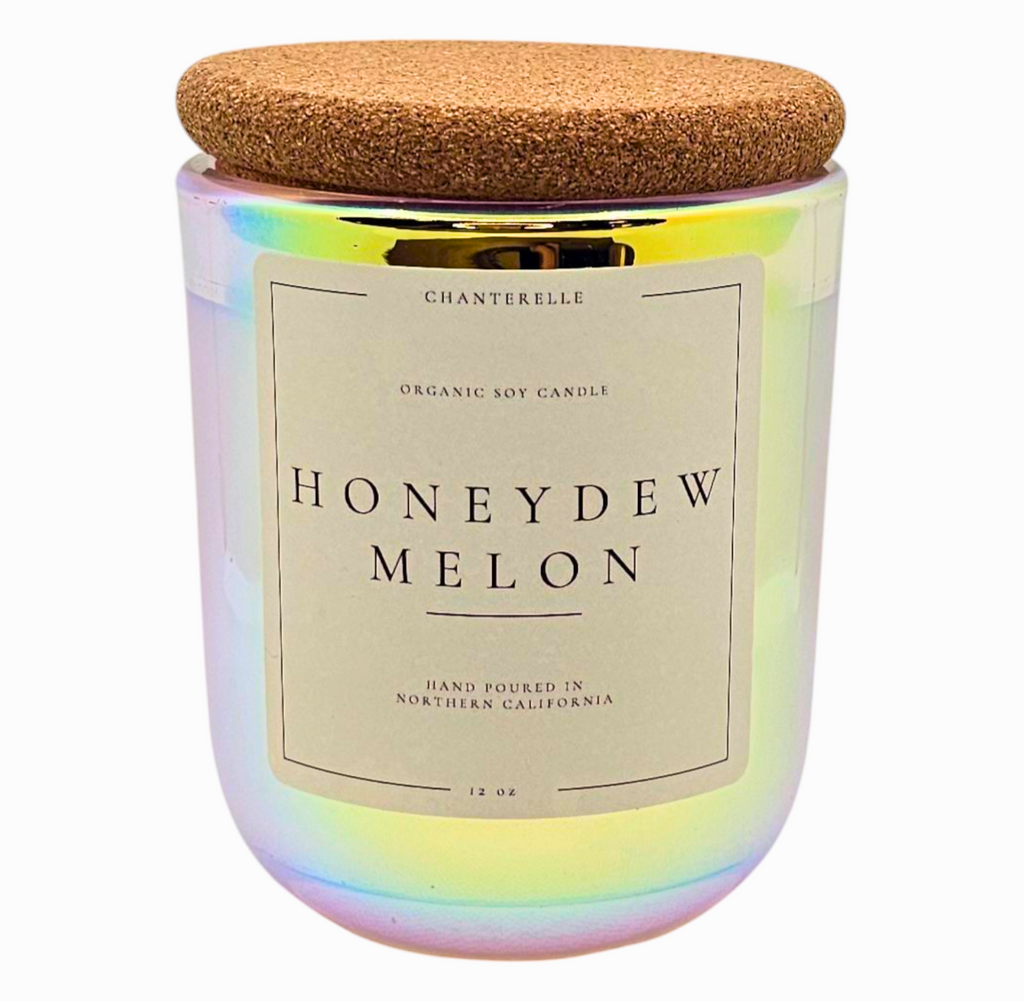 Honeydew Melon Organic Soy Candle 12 oz