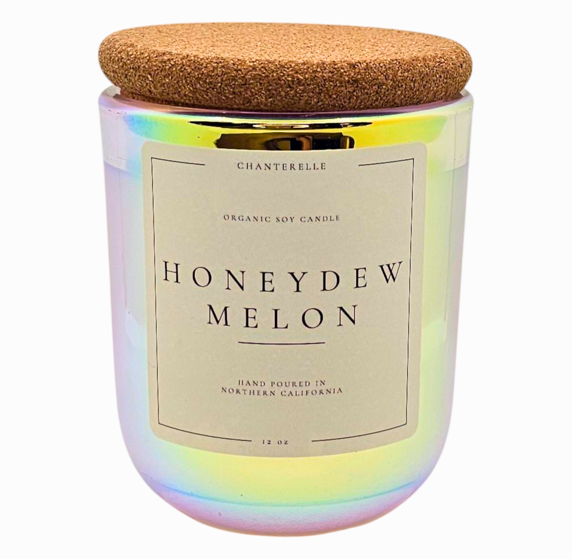Honeydew Melon Organic Soy Candle 12 oz