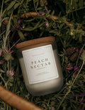Peach Nectar Organic Soy Candle 12 oz