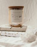 Please Leave By 9pm Organic Soy Candle 12 oz