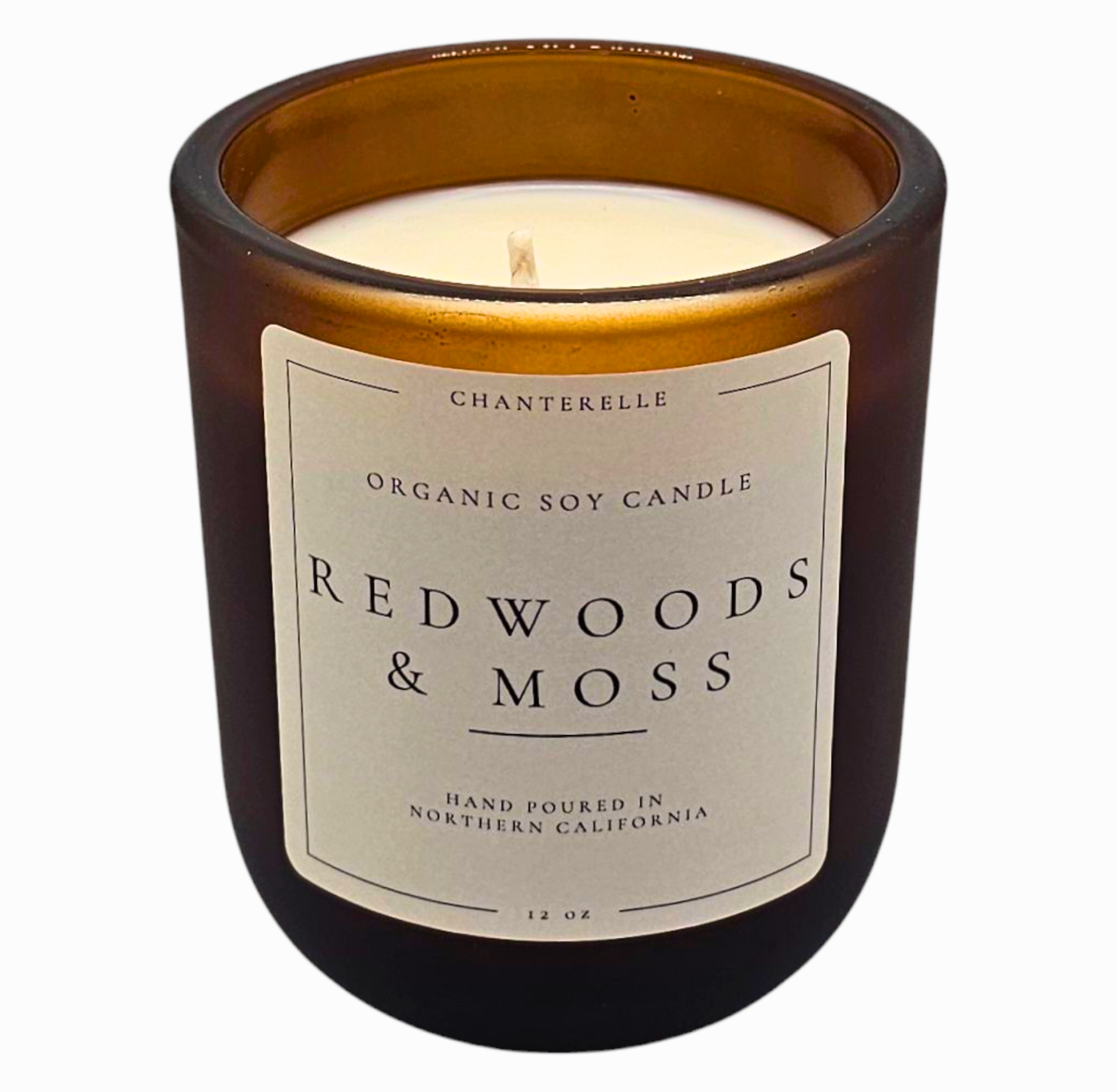 Redwoods and Moss Organic Soy Candle 12 oz