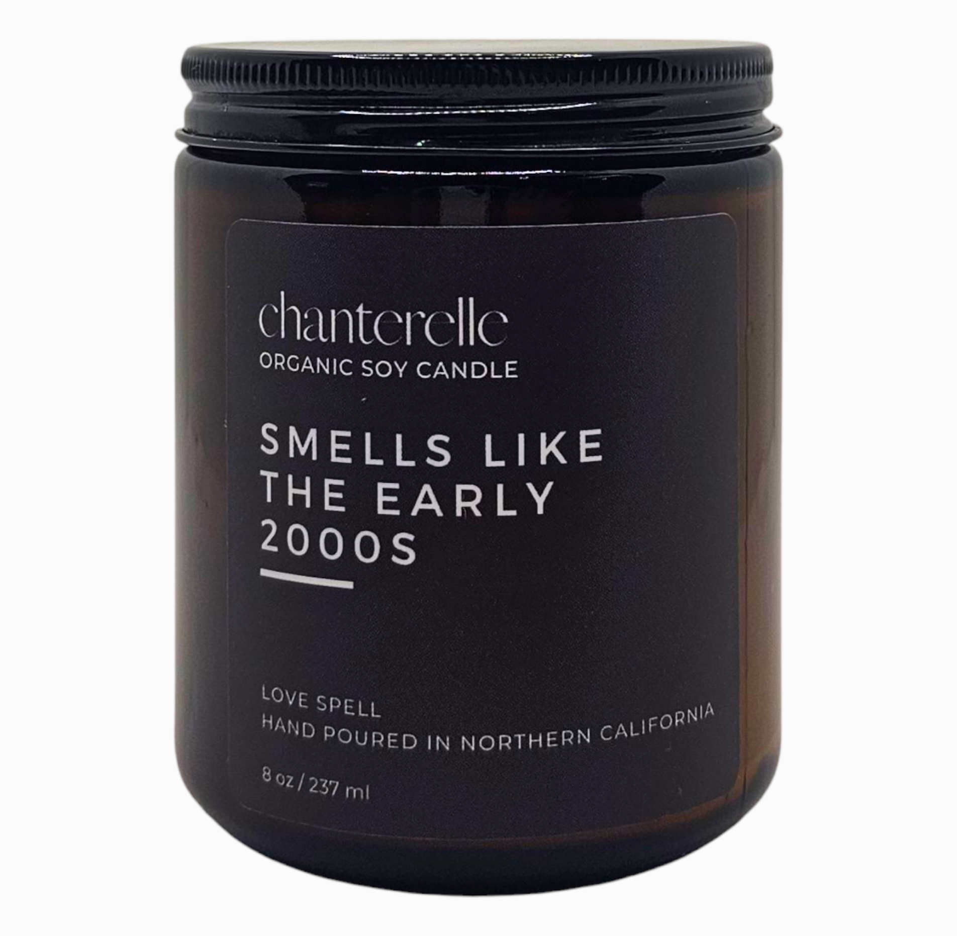 Smells Like The Early 2000s Organic Soy Candle 8 oz