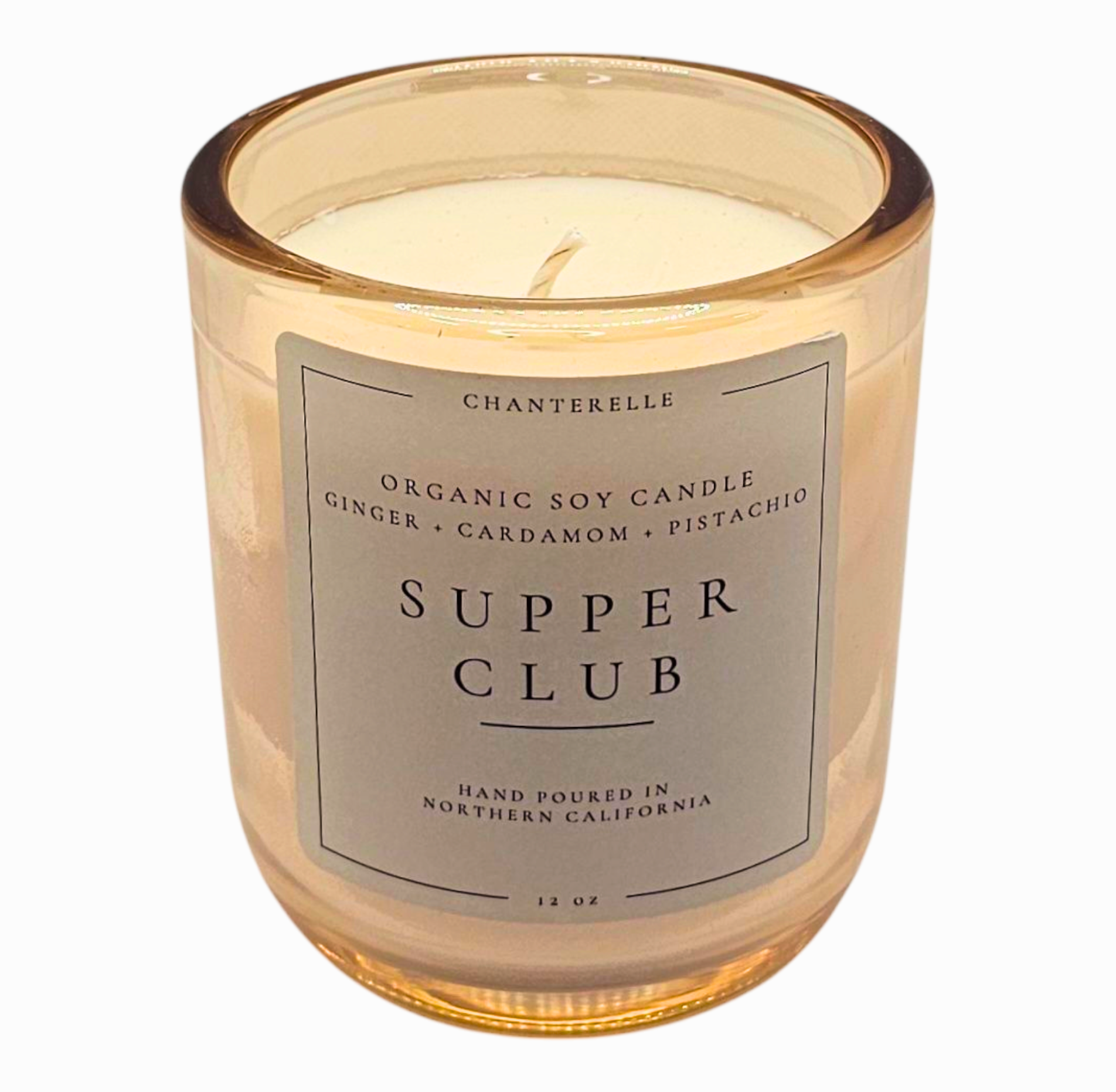 Supper Club Organic Soy Candle 12 oz