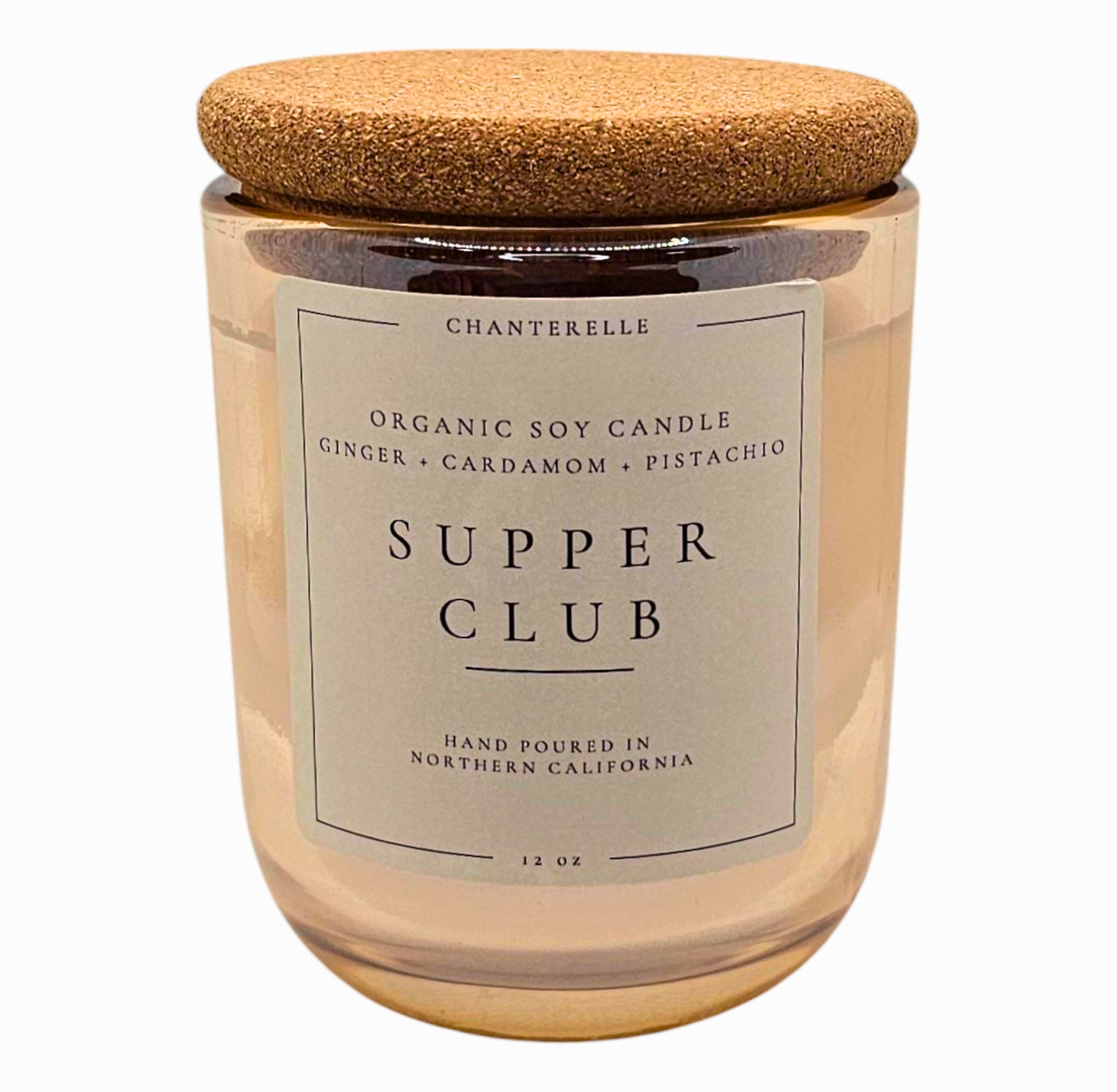 Supper Club Organic Soy Candle 12 oz