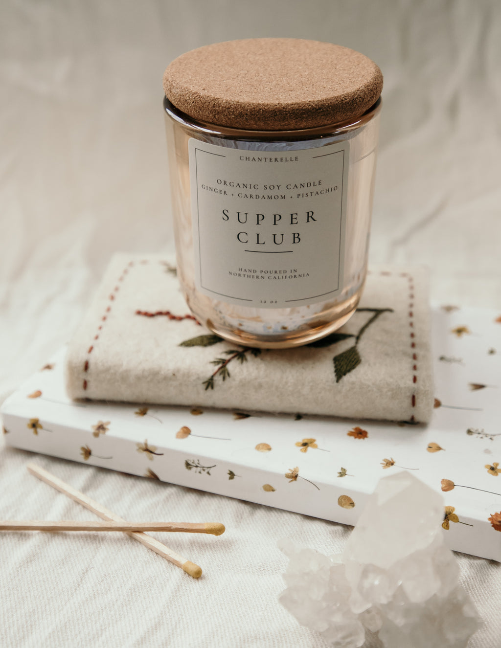 Supper Club Organic Soy Candle 12 oz