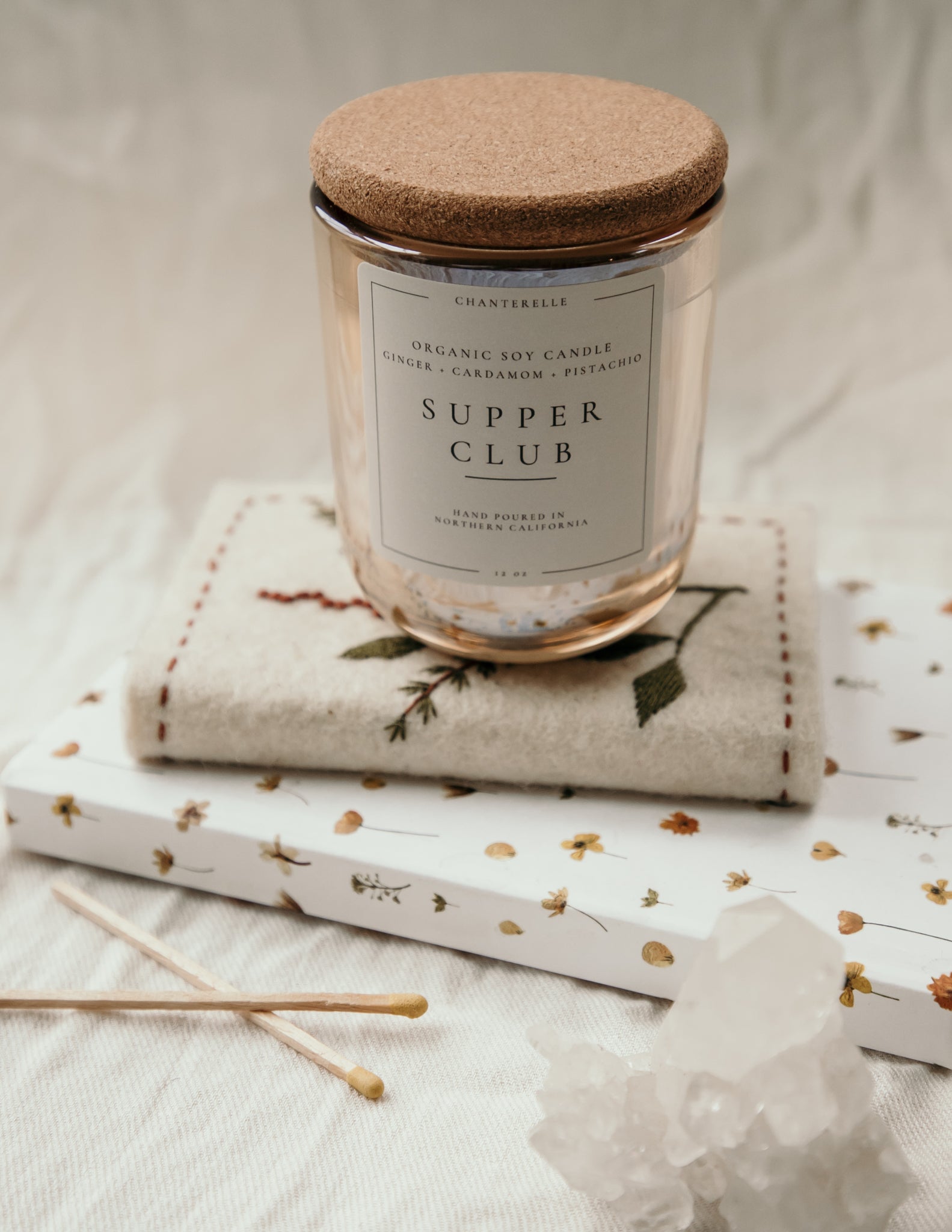 Supper Club Organic Soy Candle 12 oz